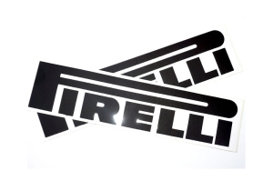 Naklejka "PIRELLI" (czarna)