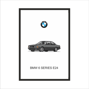 Obraz na ścianę BMW 6 series E24