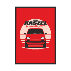 Obraz na ścianę MAM KASZEL Fiat 126p maluch
