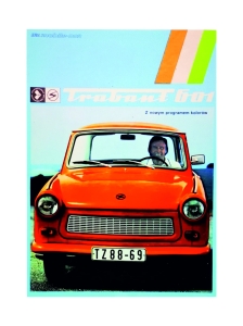 PCV tabliczka ozdobna TRABANT