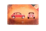 Blacha / Tablica ozdobna Fiat 500