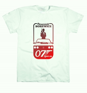 Koszulka t-shirt "Porucznik Borewicz"