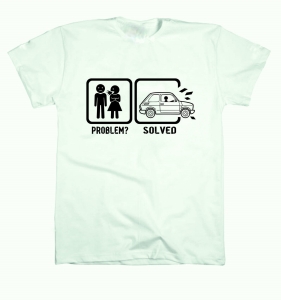 Koszulka t-shirt "PROBLEM SOLVED - 126p"