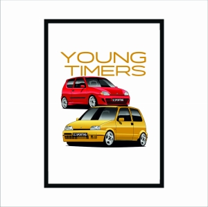 Obraz na ścianę CINQUECENTO SEICENTO SPORTING