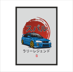 Obraz na ścianę SUBARU IMPREZA 1gen