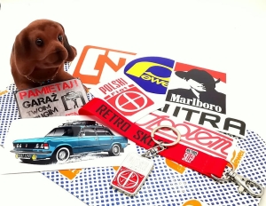 Zestaw prezentowy PIESEK, BRELOK, WLEPKI gadżety do 125P KREDENS