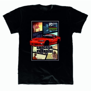 T-shirt koszulka GTA Viper GANGSTA PARADISE Dodge