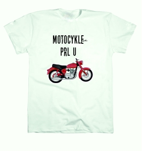T-shirt koszulka Junak seria MOTOCYKLE PRLu