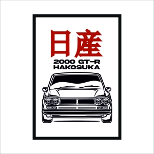 Obraz na ścianę Nissan GT-R Hakosuka