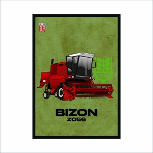 Obraz na ścianę  kombajn Bizon Z056 GS