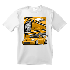 T-shirt koszulka Nissan 350Z white japan