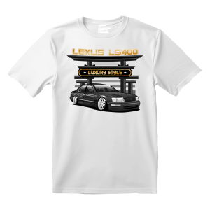 T-shirt koszulka LEXUS LS400 Siemqu white japan