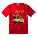 T-shirt koszulka Youngtimers Sporting Seicento Cinquecento red