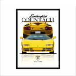 Obraz na ścianę LAMBORGHINI COUNTACH