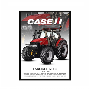 Obraz na ścianę traktor CASE Farmall 120 C