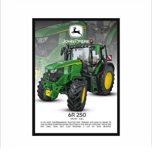Obraz na ścianę traktor John Deere 6R 250