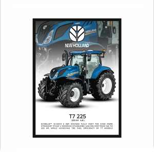 Obraz na ścianę traktor NEW HOLLAND T7 225