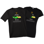 DWUPAK T-shirt koszulka Lamborghini HURACAN DIABLO  para dla niej i dla niego