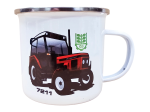 Kubek emaliowany ZETOR 7211 GS PRL od Retro Sklep