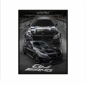 Obraz na ścianę Mercedes C63 AMG Black