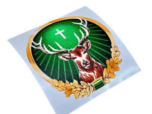 Naklejka drukowana Jagermeister kółko sticker