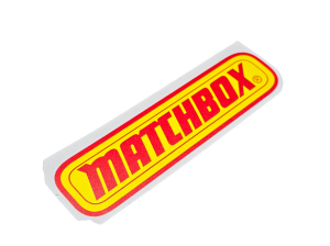 Naklejka drukowana MATCHBOX jeelow