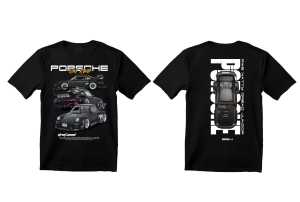 T-shirt koszulka Porsche RWB 964 911 Black