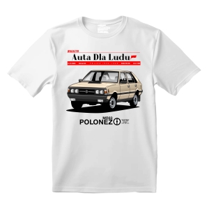 T-shirt koszulka POLONEZ Auta Dla Ludu PRL 