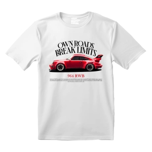 T-shirt koszulka PORSCHE RWB 911 964 Red
