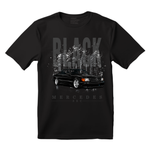 T-shirt koszulka MERCEDES SEC Black C126