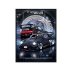 Obraz na ścianę PORSCHE 964 RWB 911 black