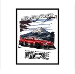 Obraz na ścianę NISSAN GTR Skyline R34 Liberty Walk Japan