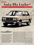 Plakat A3 POLONEZ Auta dla Ludu