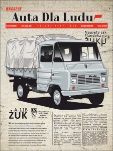 Plakat A3 ŻUK Auta dla Ludu