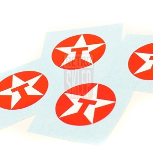 Naklejka "TEXACO" 5 cm