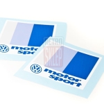 Naklejka "VW MOTORSPORT" 10 cm