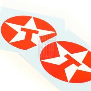 Naklejka "TEXACO" 10 cm